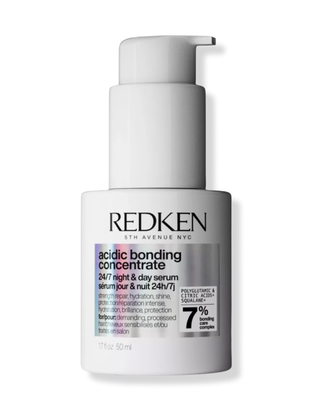 Redken Acidic Bonding Concentrate 24/7 Night & Day Serum Mini 1.7oz BRAND NEW